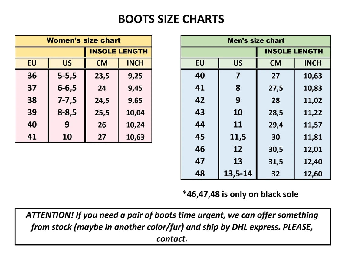 High fox fur long boots, womens genuine red fox fur boots, Furry snow boots